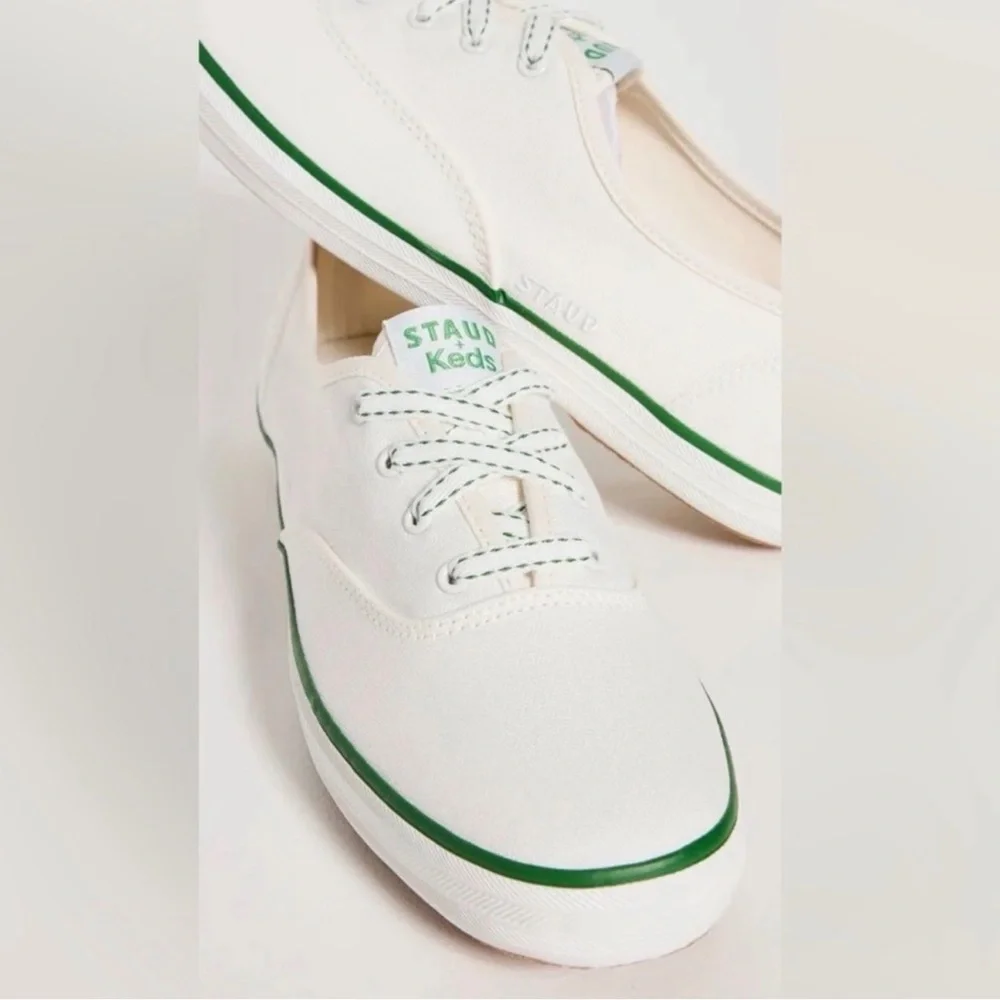Staud + Keds white sneaker - Picture 2 of 6